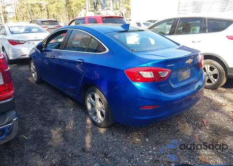 2016 Chevrolet Cruze Premier Auto из США, поврежденный, VIN 1G1BG5SM0G7326036